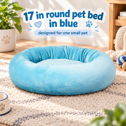 Soft Squishy Round Pet Bed