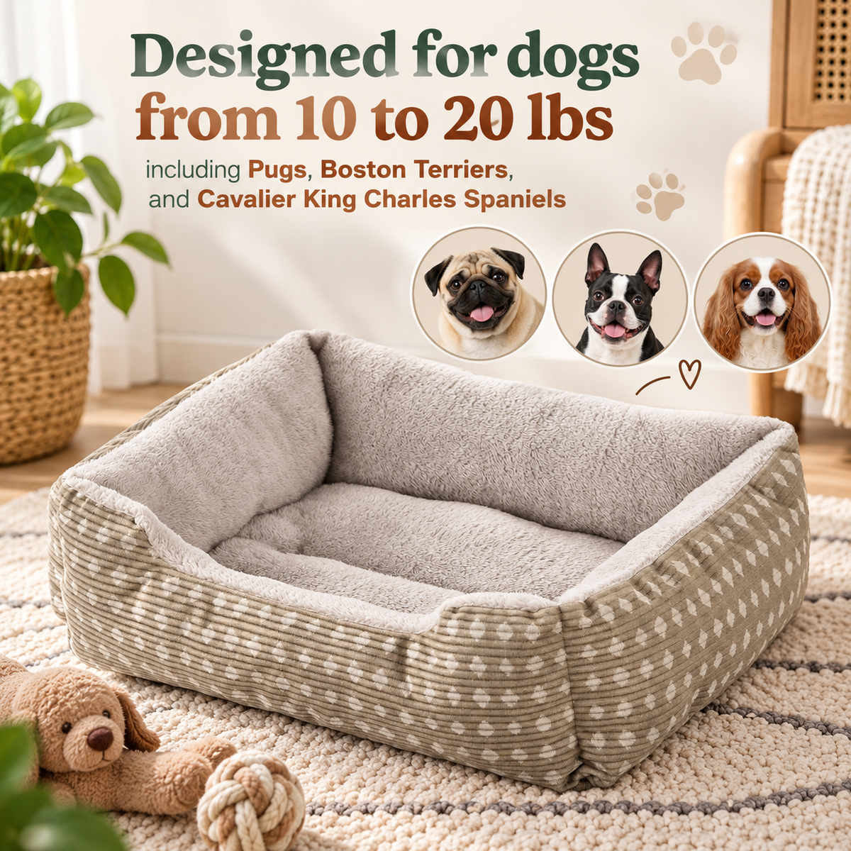 Cozy Cuddler Small Pet Bed