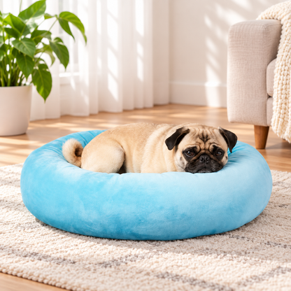 Soft Squishy Round Pet Bed