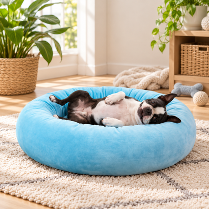 Soft Squishy Round Pet Bed